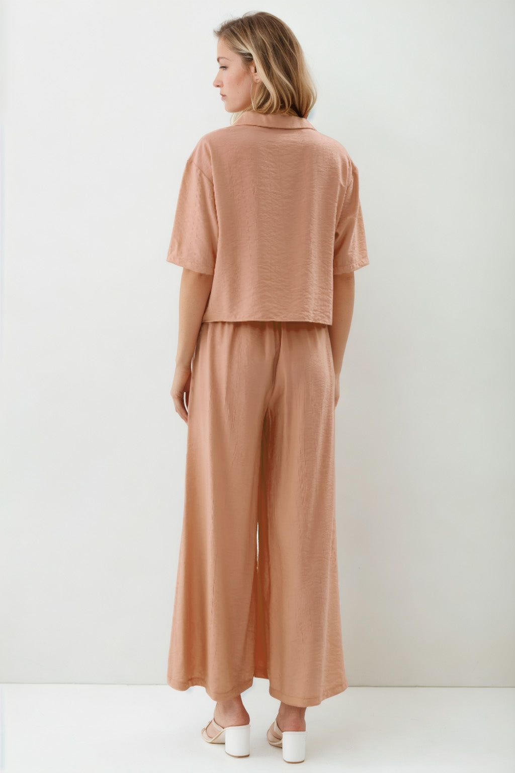 TROUSERS WITH ELASTANE WAIST