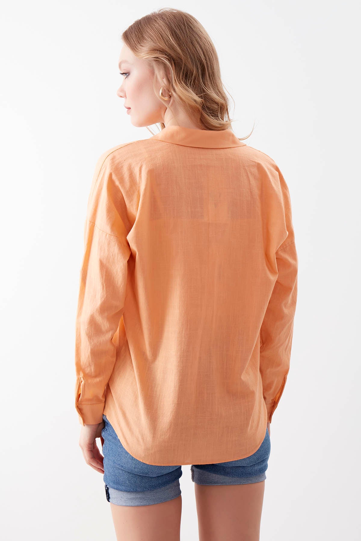 BASIC COMFY FRONT POCKET SHIRT