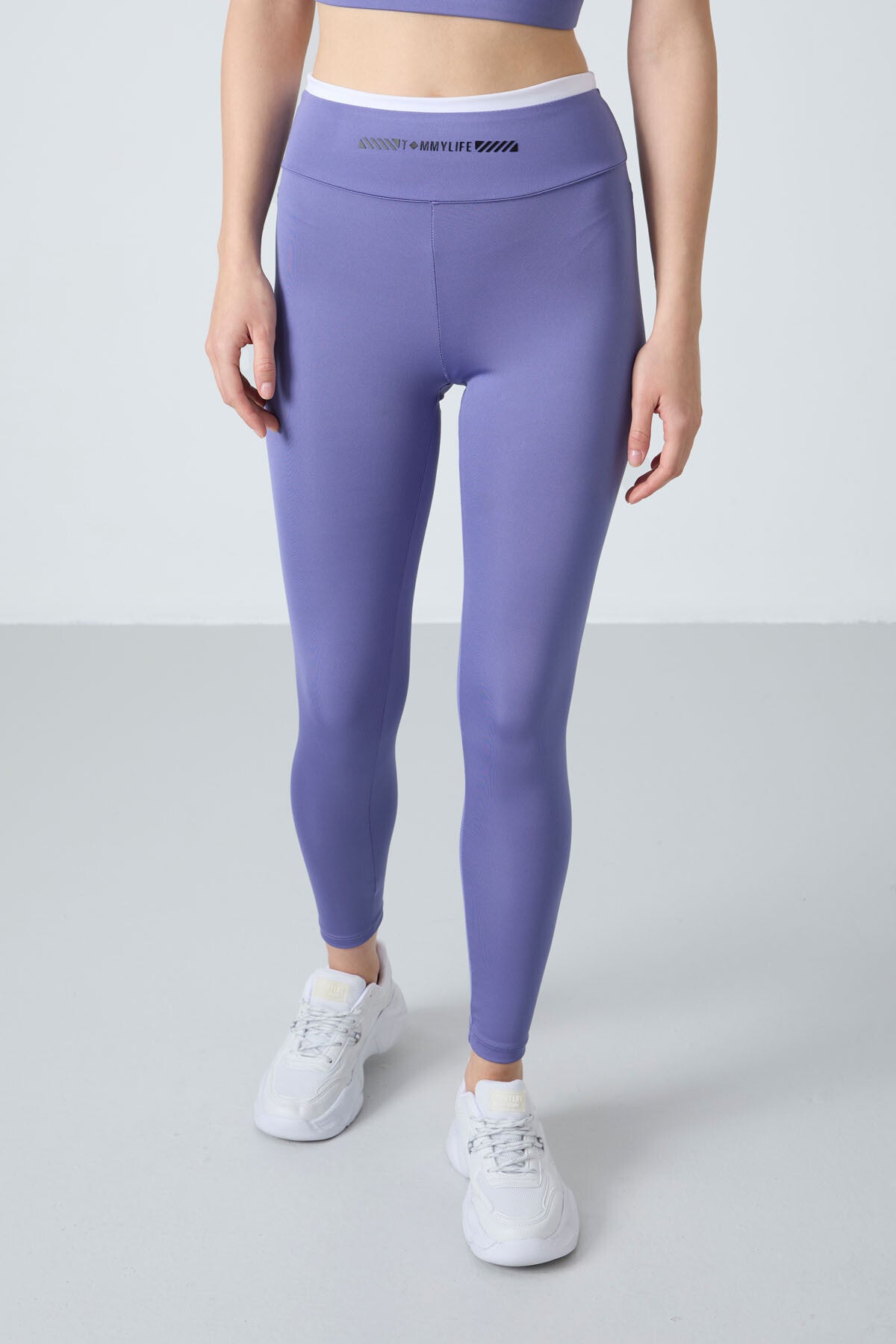 Plato Polyester Flexible Standard Fit Performance Women's Tights Set - 95333