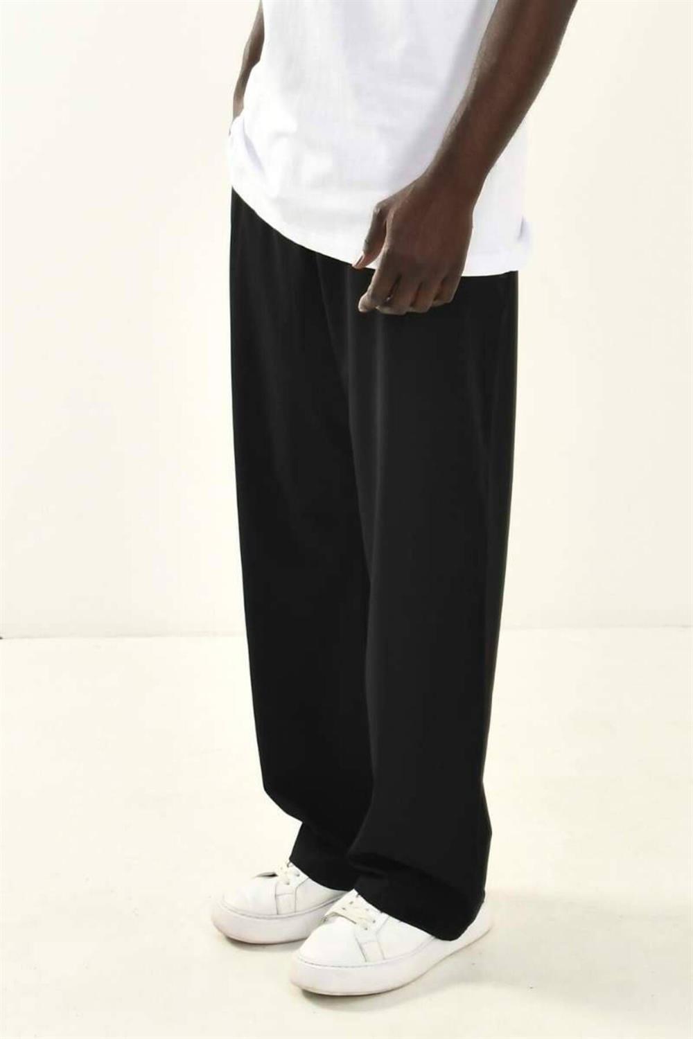 Baggy Fit Basic Trousers