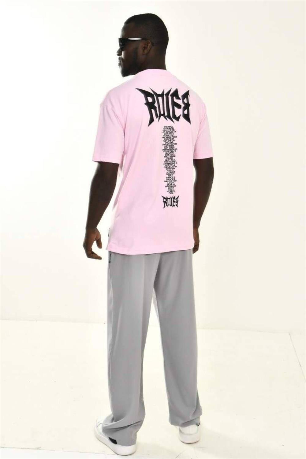 Baggy Fit Basic Trousers