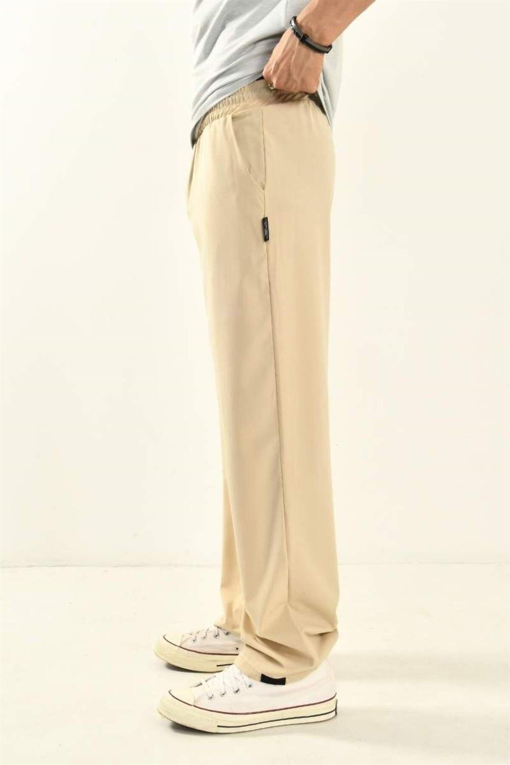 Baggy Fit Basic Trousers