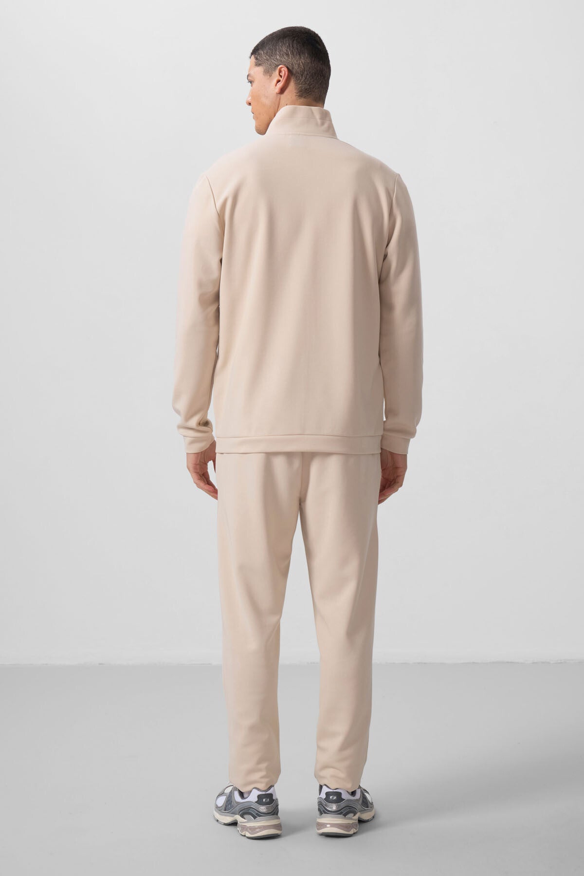 Textured Surface Comfort Fit Men's Tracksuit Set - 85273