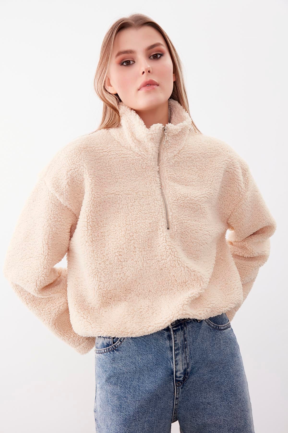 PELUSH SWEAT WITH RUCKLEBERRY