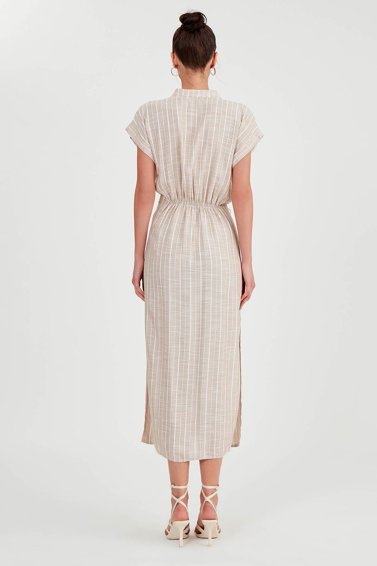 LONG DRESS WITH STRIPES