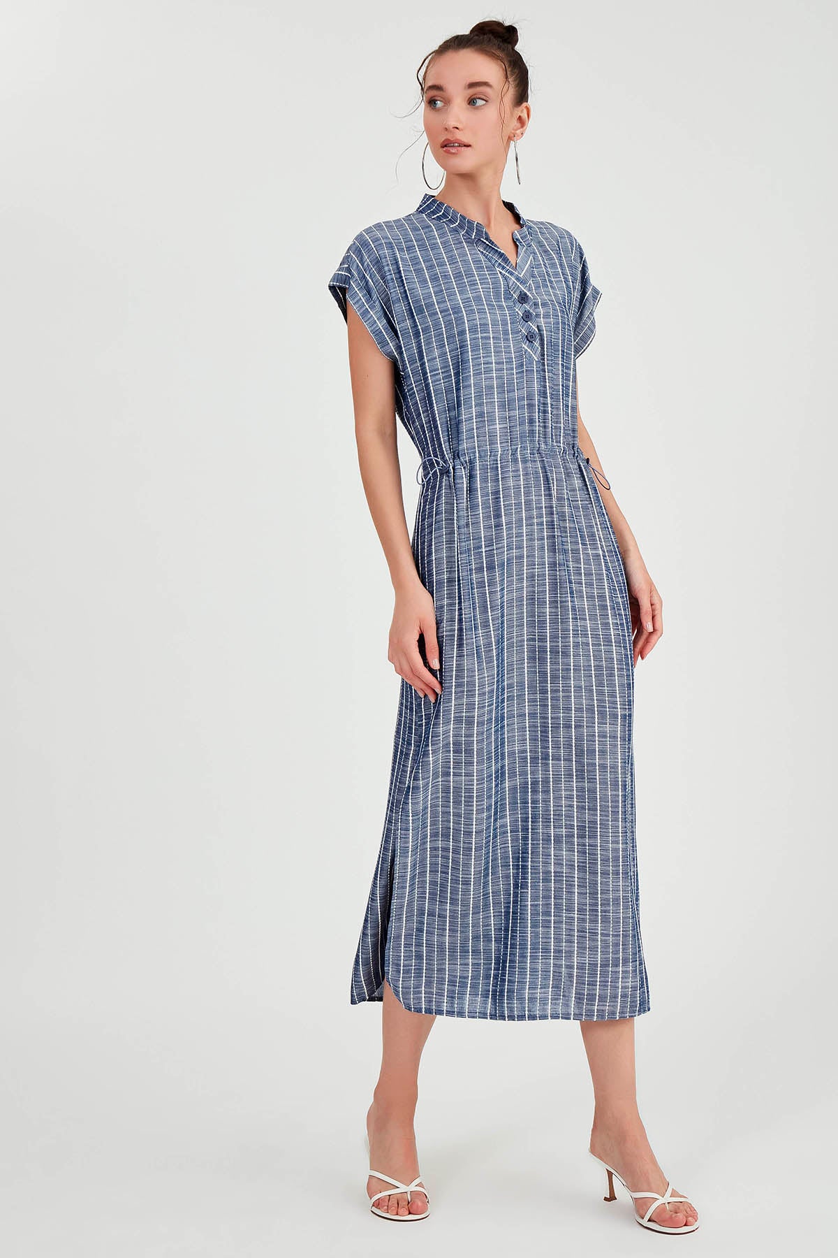 LONG DRESS WITH STRIPES