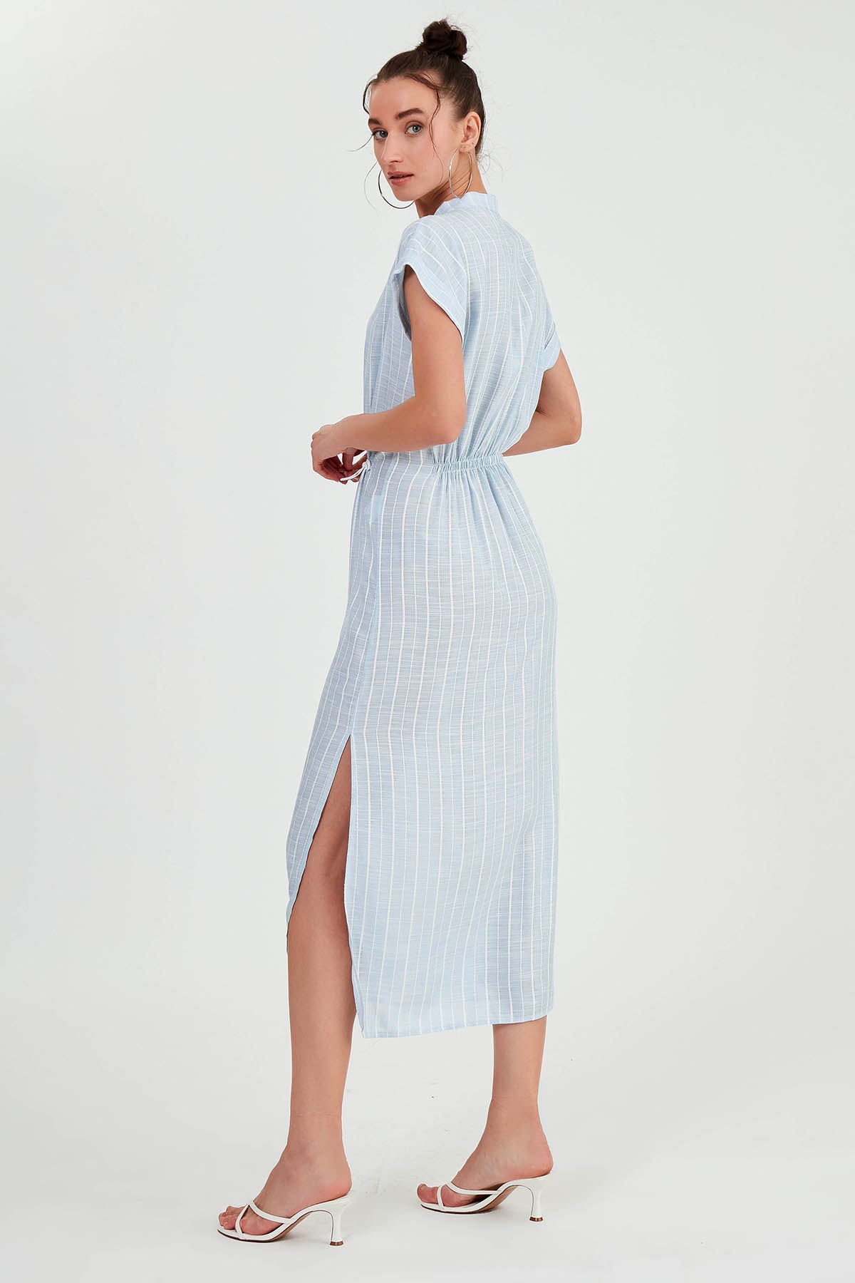 LONG DRESS WITH STRIPES