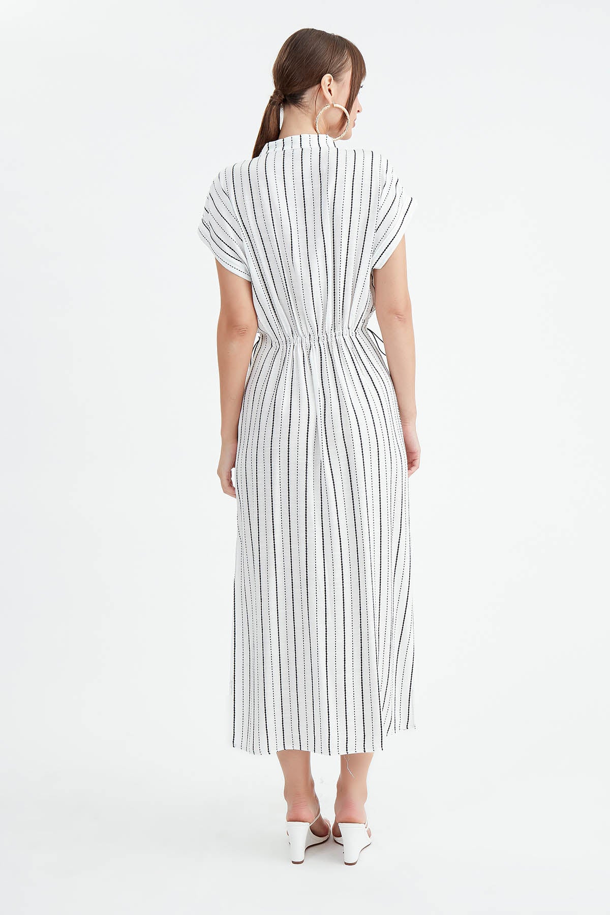 LONG DRESS WITH STRIPES