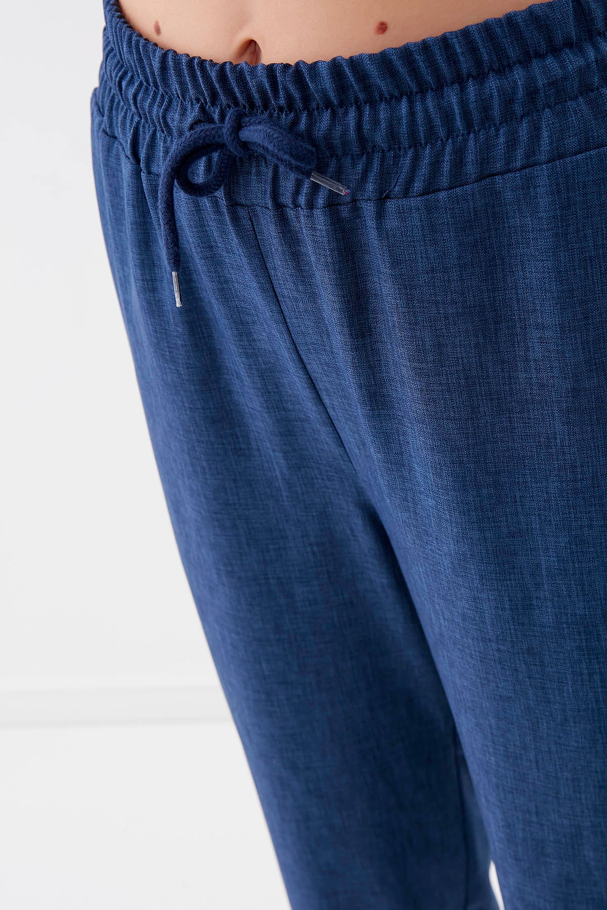 COMFY TROUSERS WITH ELASTANE WAIST AND ANKLES