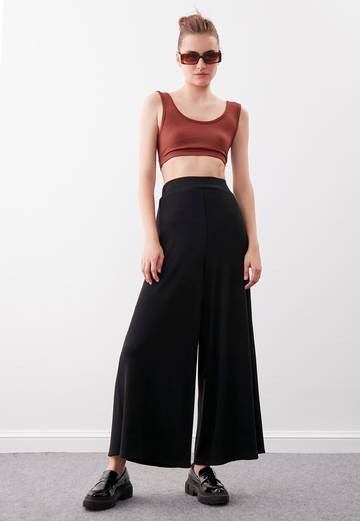 KNITTED TROUSERS