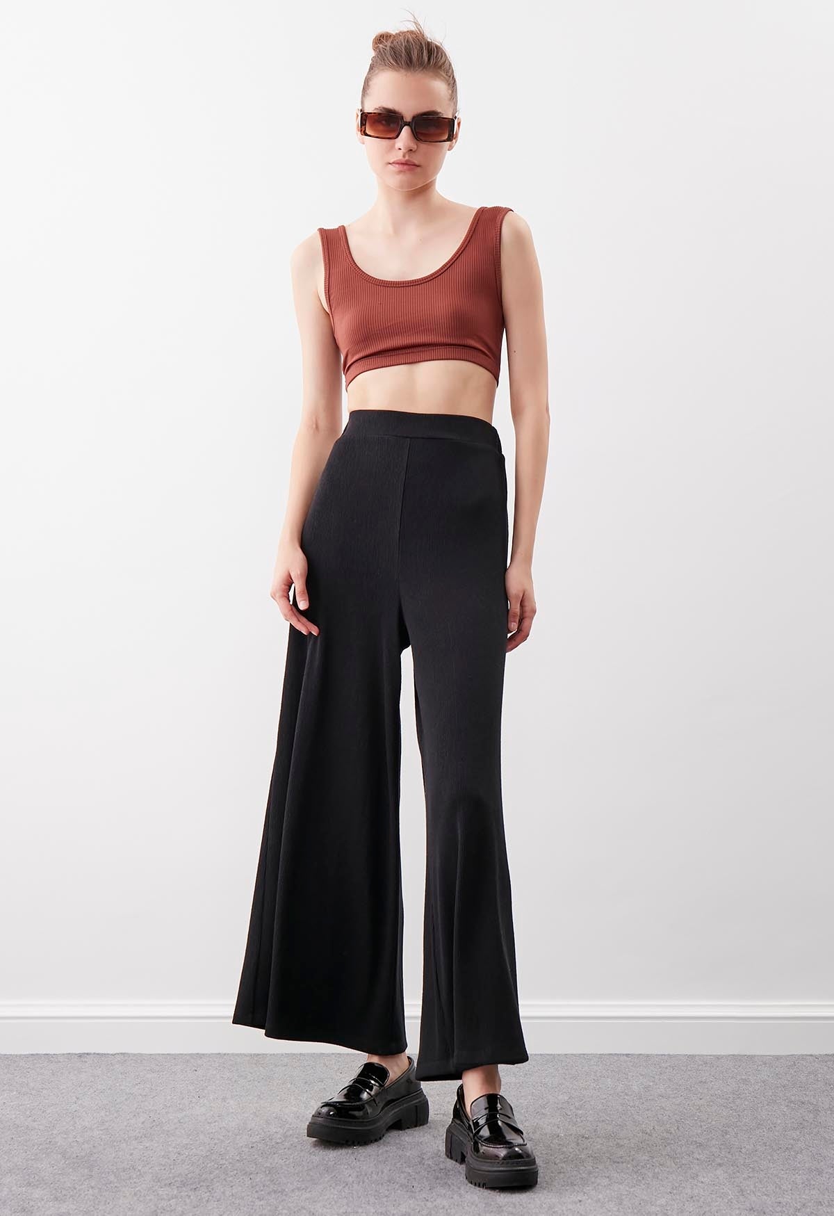 KNITTED TROUSERS