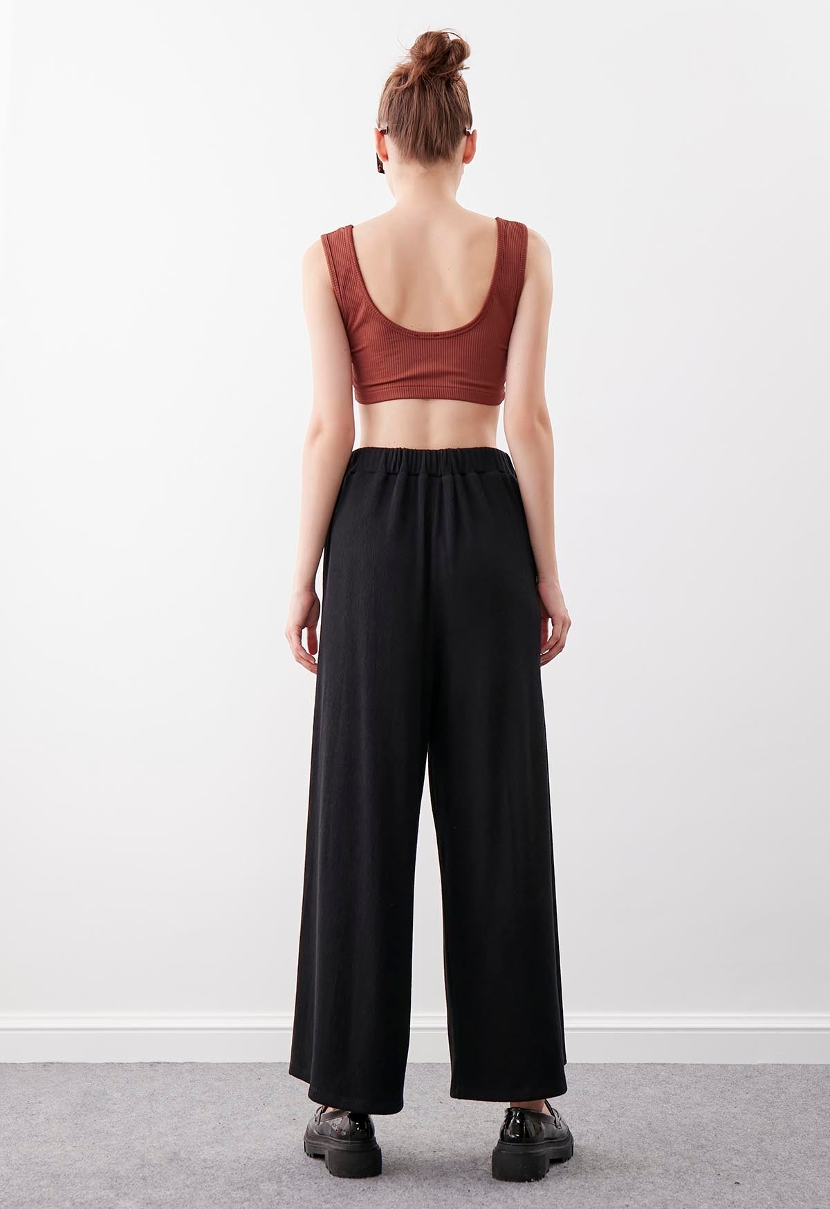 KNITTED TROUSERS