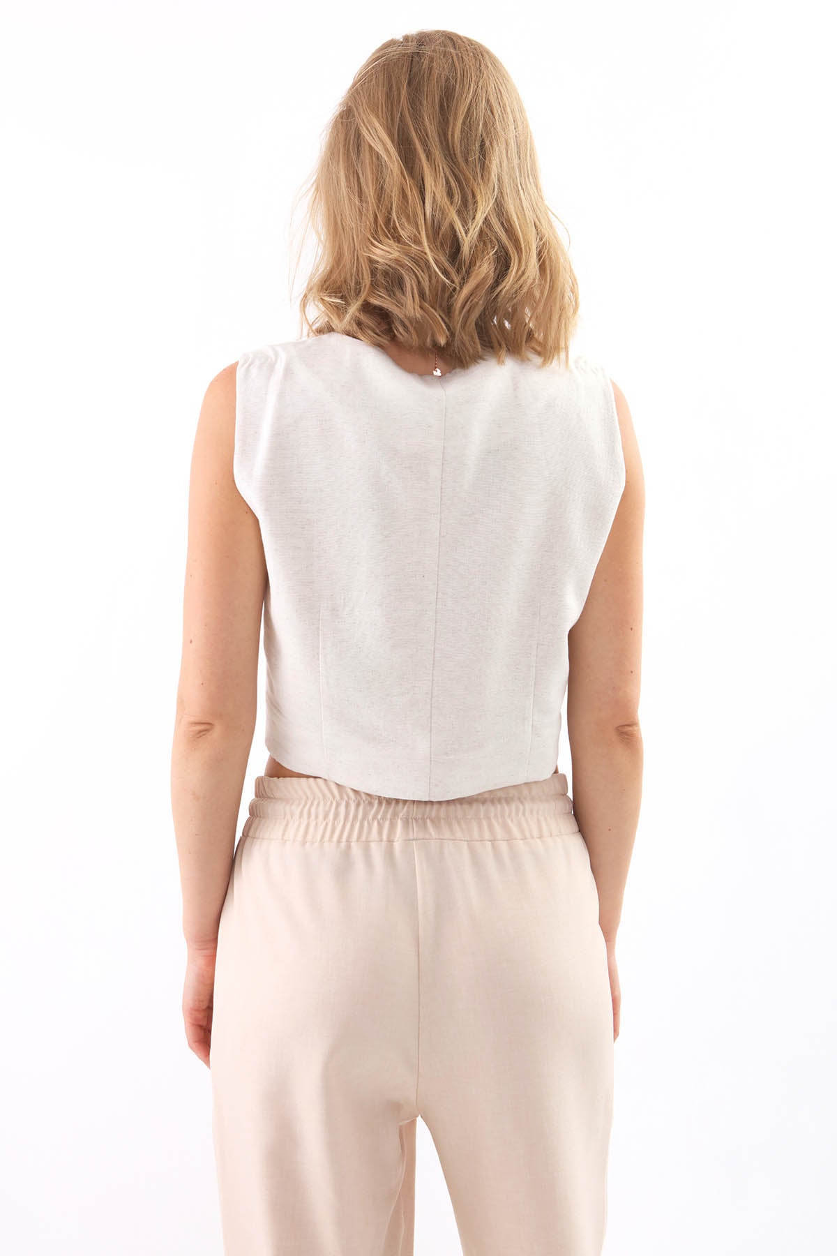 DOUBLE POCKET BUTTON VEST