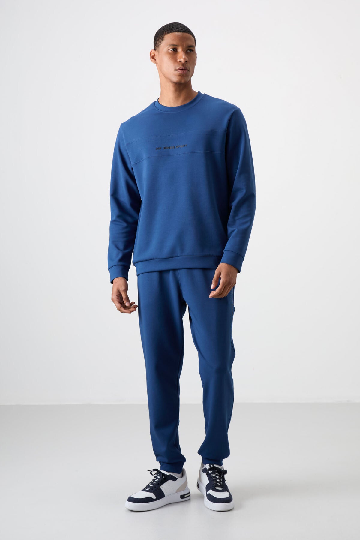 Parliament Cotton Thick Soft Textured Comfort Fit Printed Men's Tracksuit Set - 85253