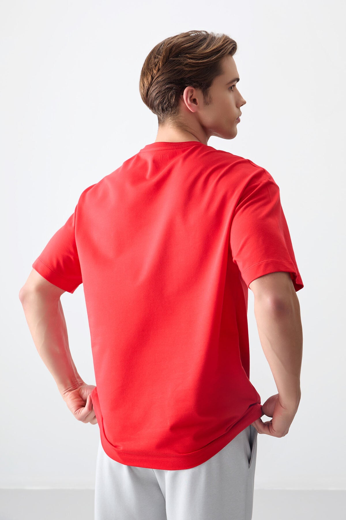 Fiesta Cotton Thick Soft Textured Oversize Fit Printed Men's T-Shirt - 88374