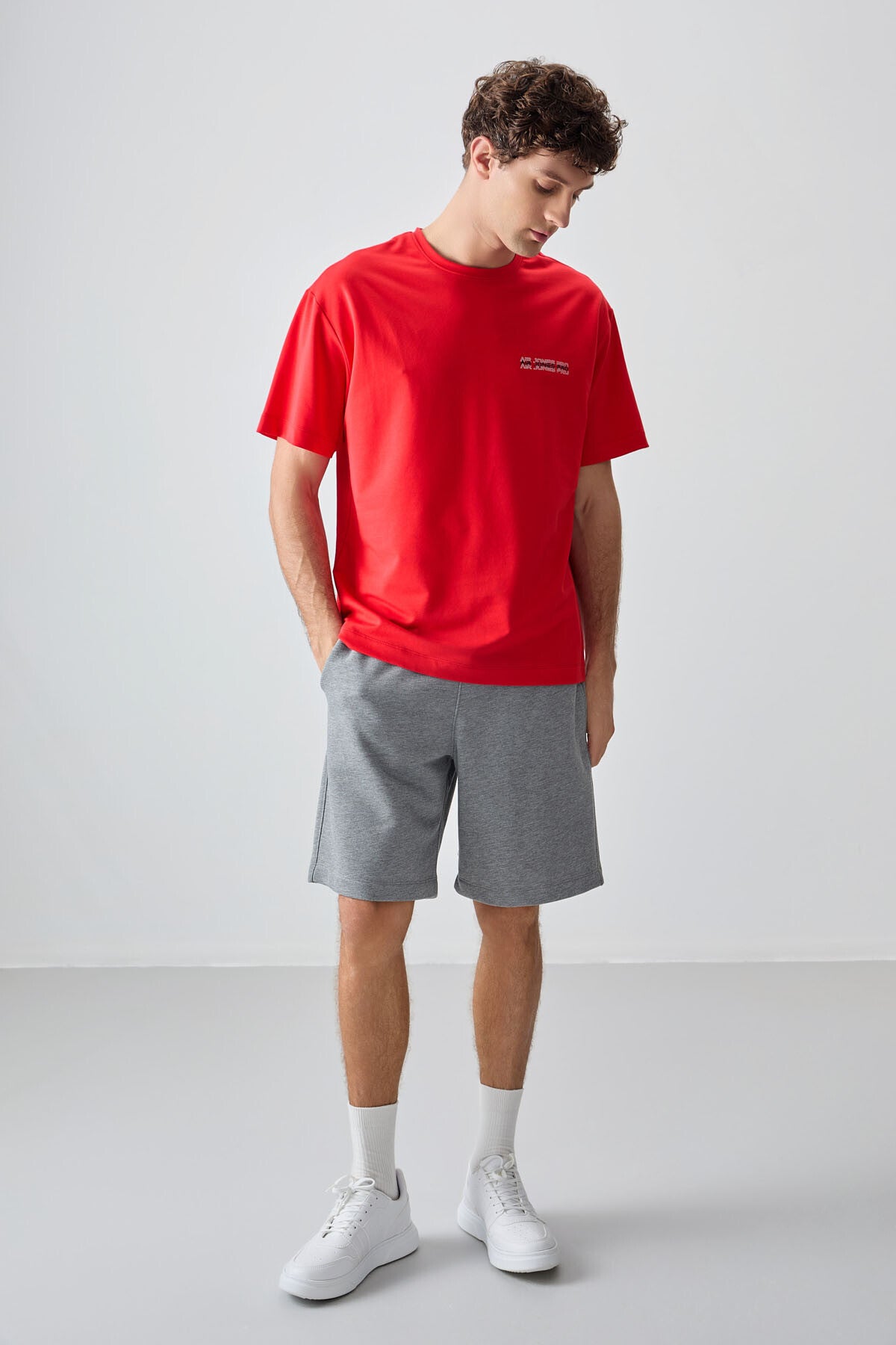 Fiesta Cotton Thick Soft Textured Oversize Fit Printed Men's T-Shirt - 88375