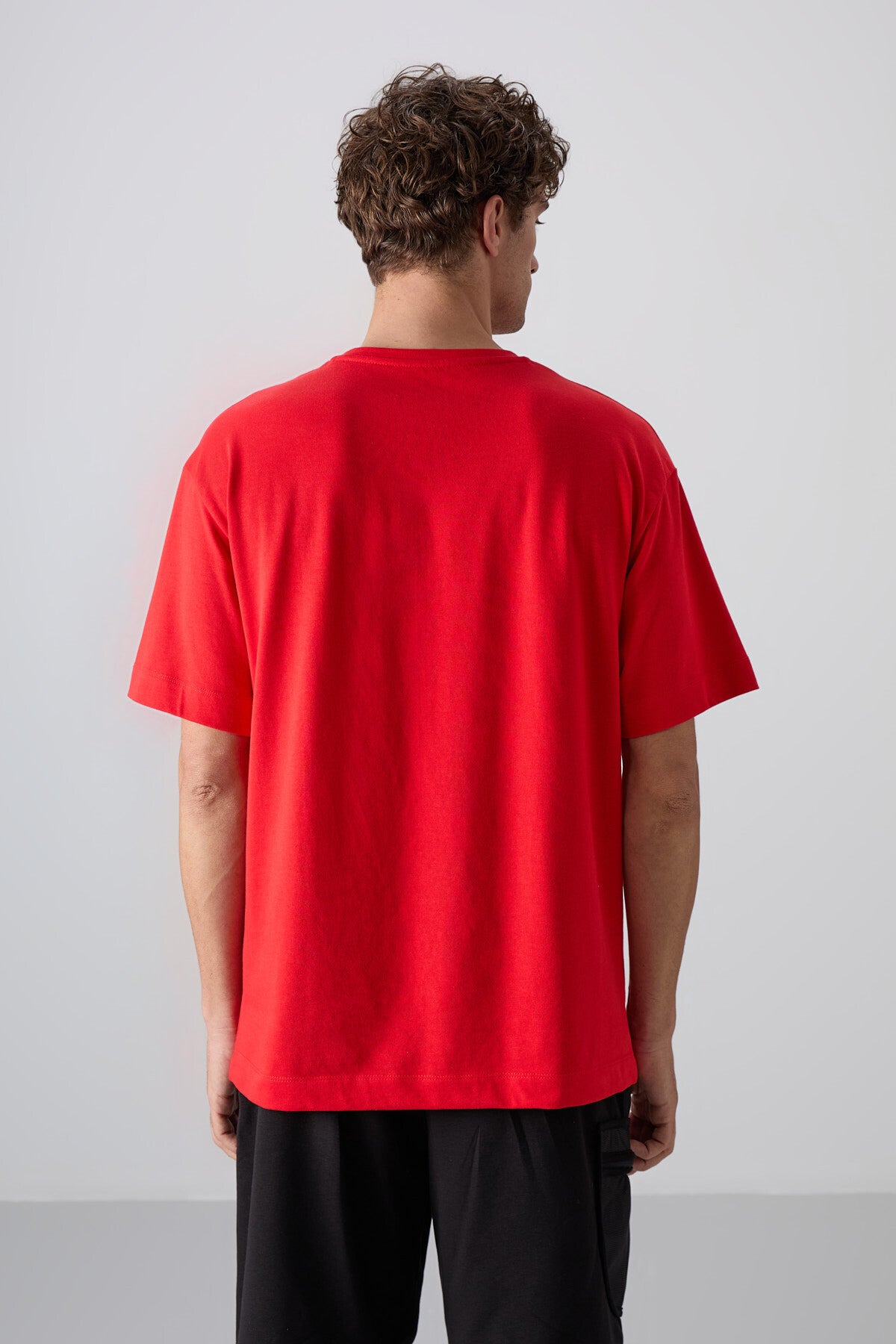 Fiesta Cotton Thick Soft Textured Oversize Fit Printed Men's T-Shirt - 88330