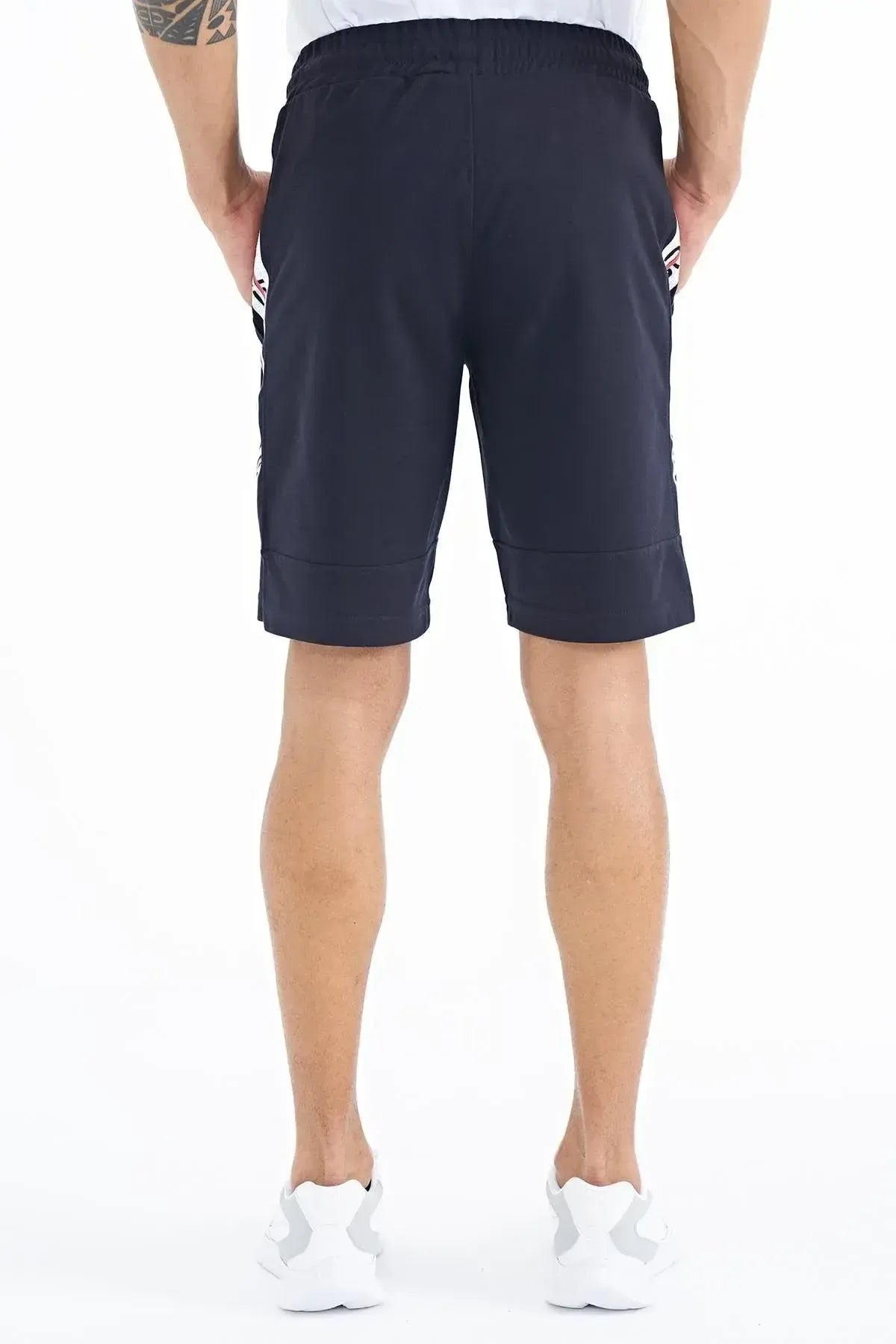 Navy Standard Fit Men's Shorts - 81249