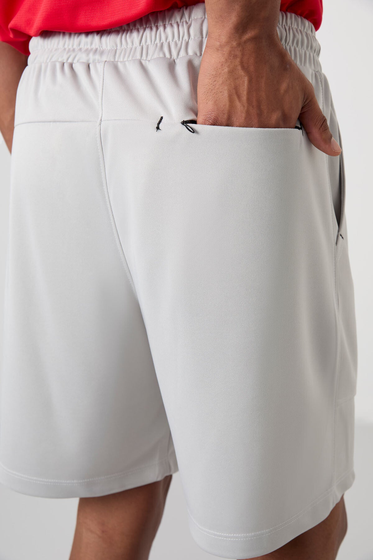 Stone Polyester Thick Soft Comfort Fit Men's Shorts - 81272