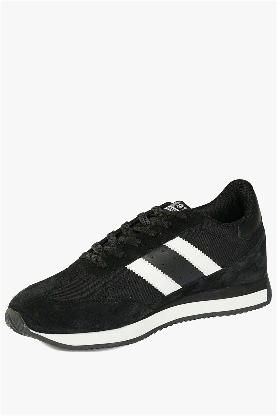Santiago Black And White Men's Sports Shoes