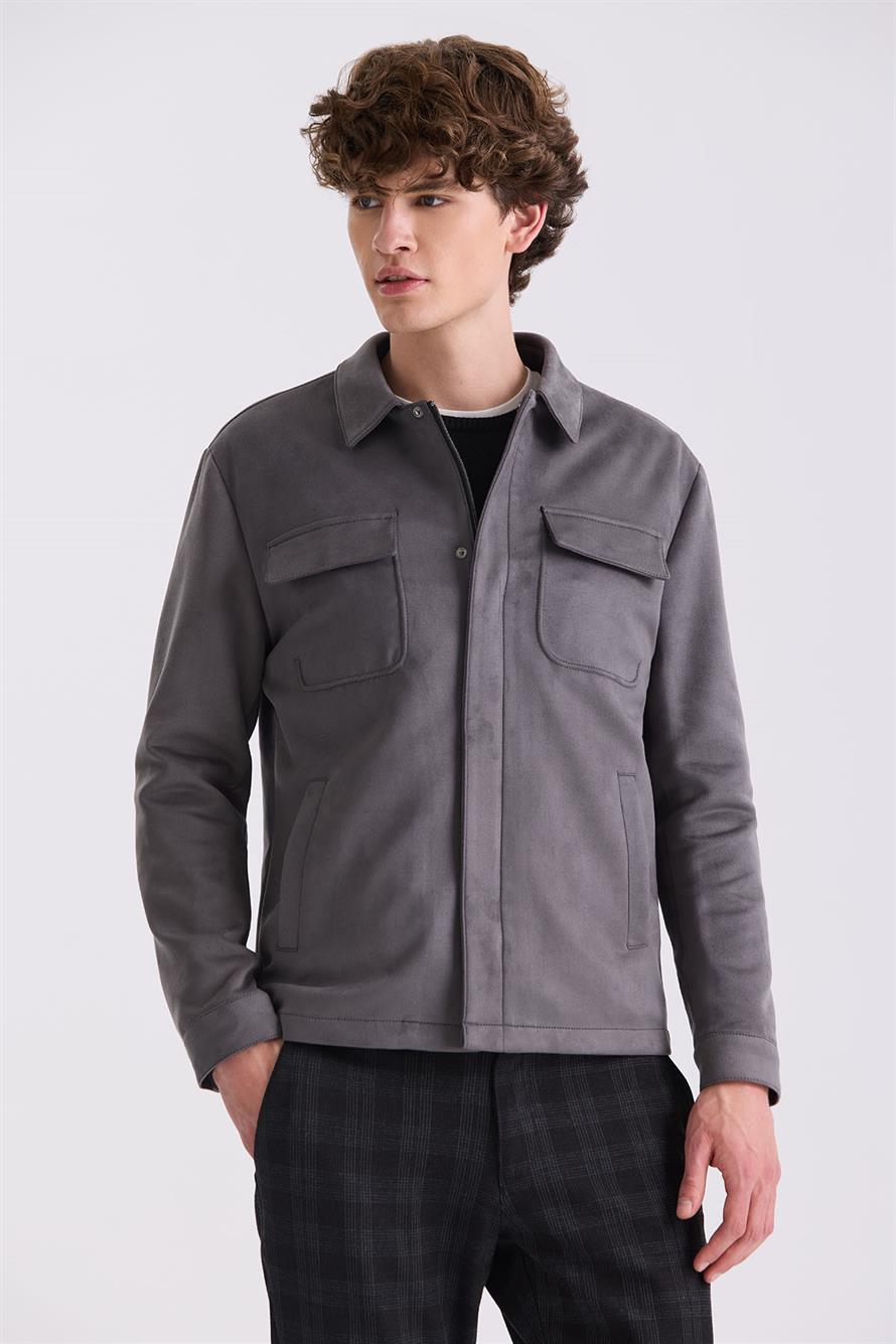 Smoked Comfort Fit Baby Collar And Jacket