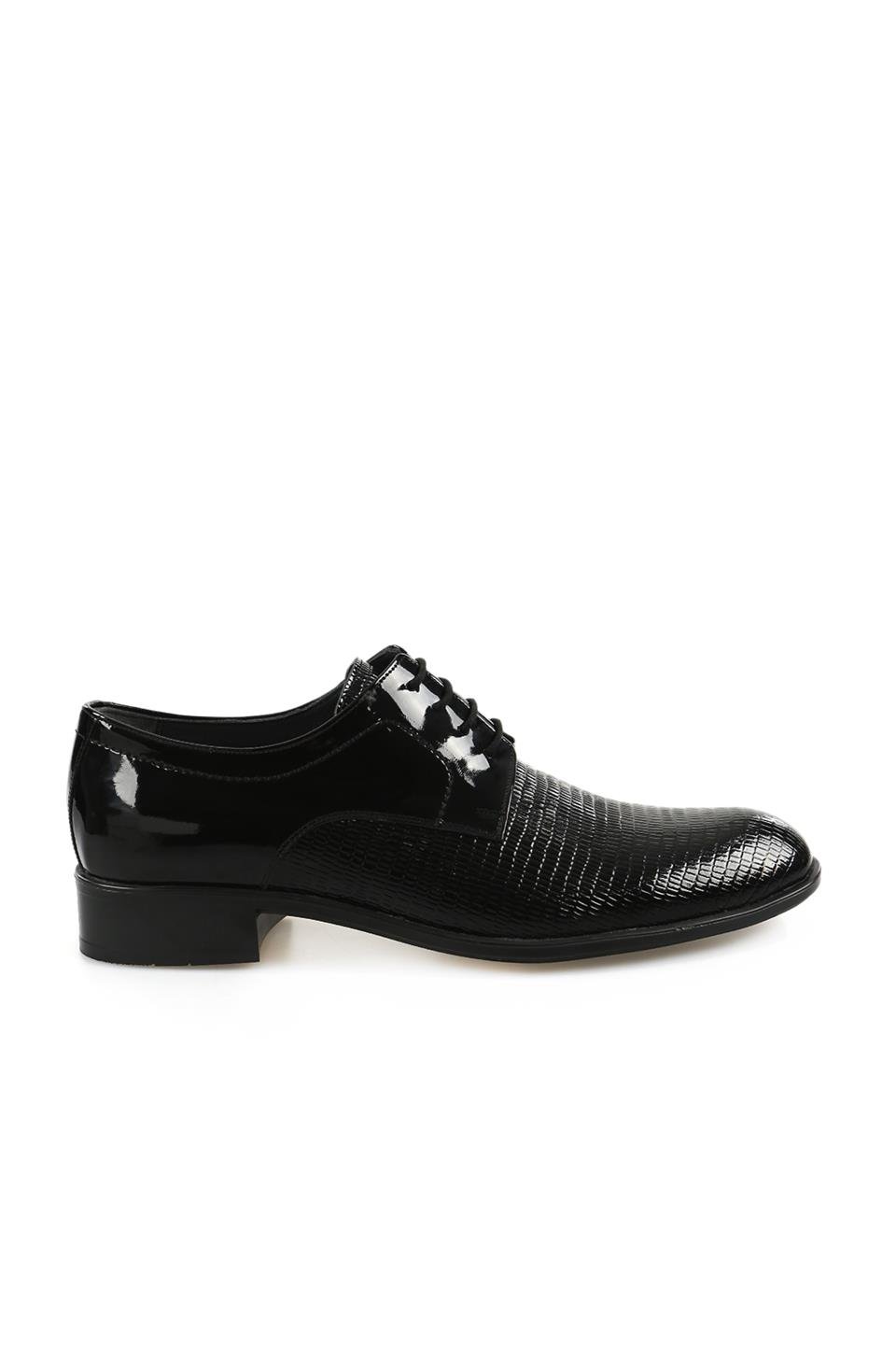 Black 100% Leather Patterned Oxford Classic Smokin Bridal Shoes