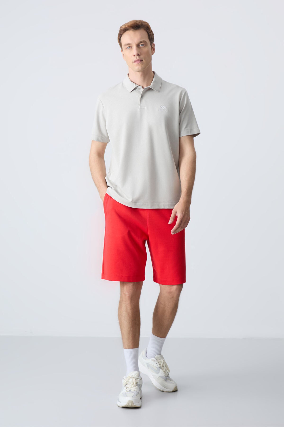 Fiesta Cotton Thick Soft Textured Standard Fit Basic Men's Shorts - 81275