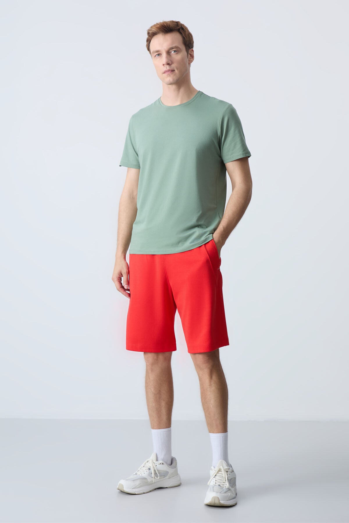 Fiesta Cotton Thick Soft Textured Standard Fit Basic Men's Shorts - 81278