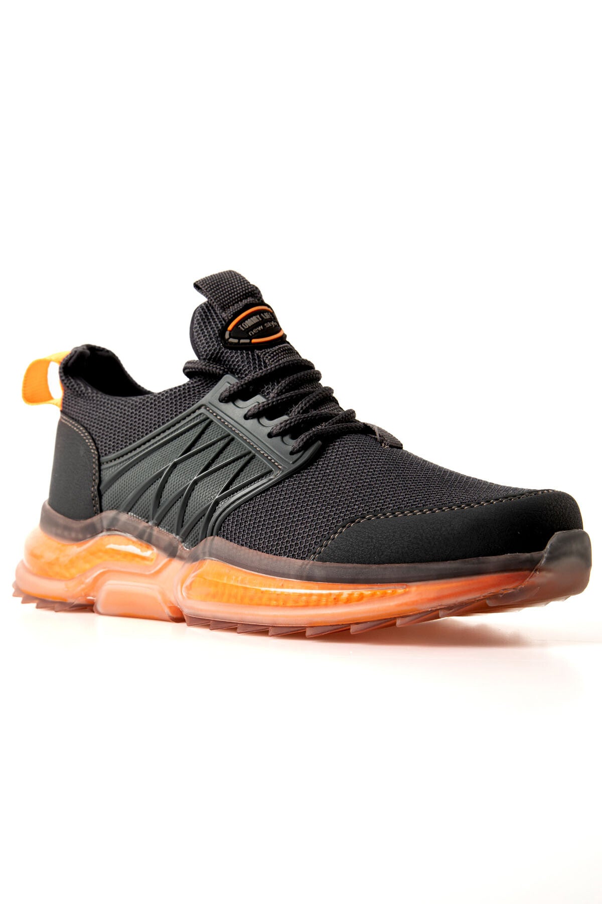 Smoked Fillet High Sole Laced Men's Sports Shoe - 89108