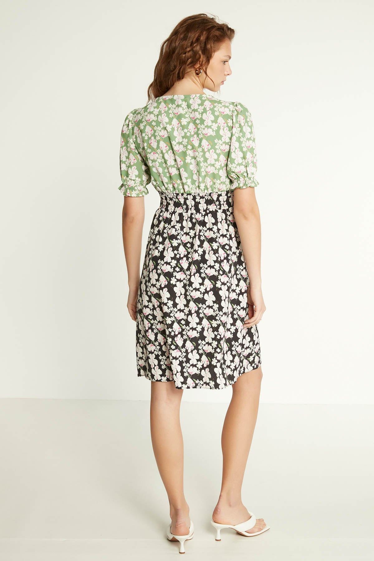 FLORAL PATTERN DRESS