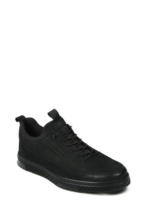 Premon Black Men's Shoes