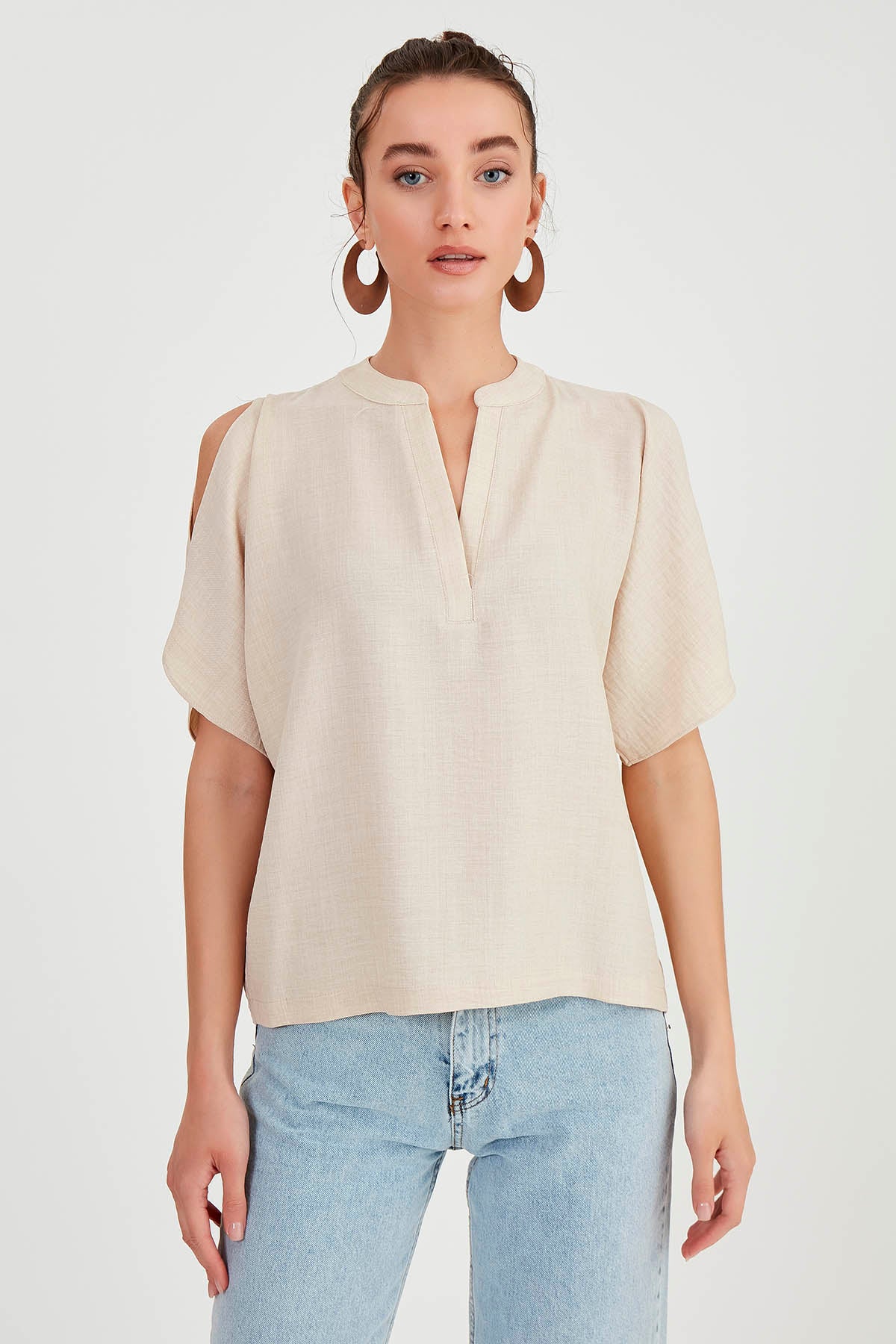 JUDGE COLLAR BLOUSE