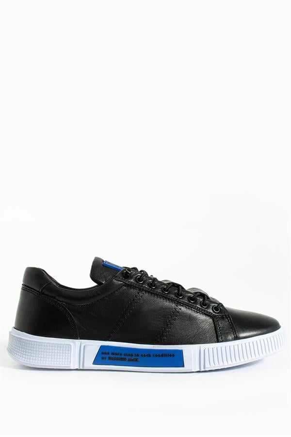 Basel Genuine Leather Black Tuscan Men's Everyday Shoes