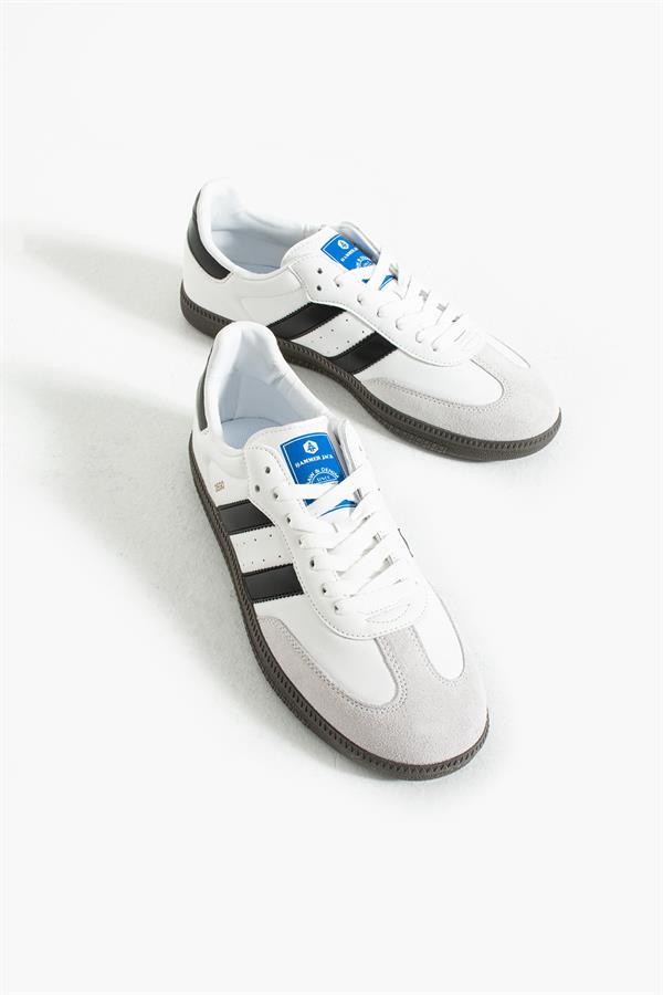 Diego White Men's Athletic Shoes