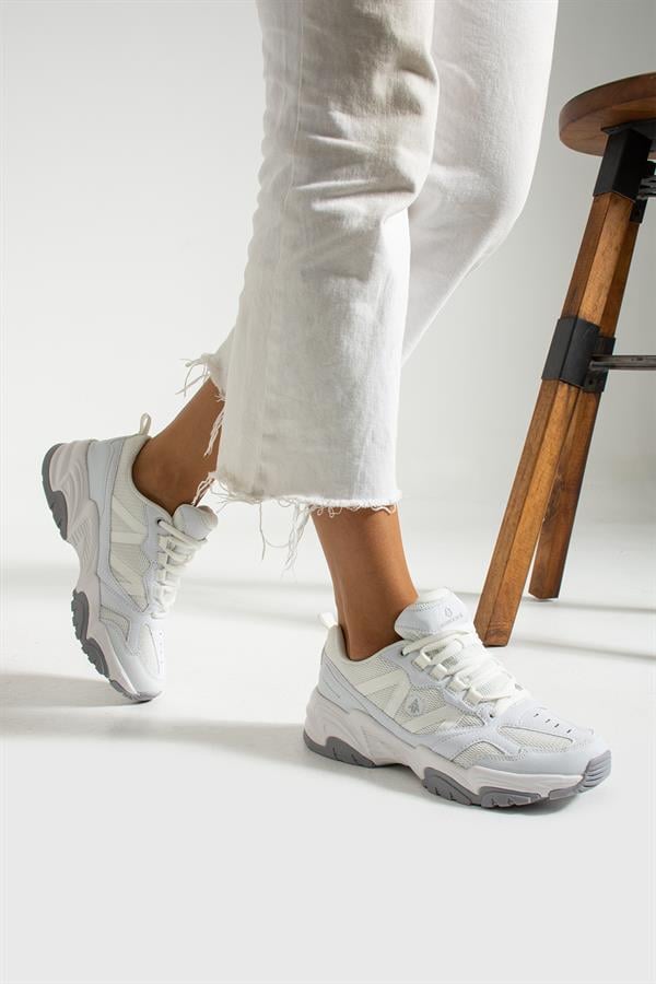 White Women's Sports Shoes