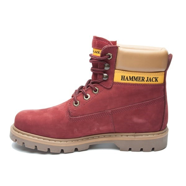 Genuine Leather Bordo Rod Men's Boots