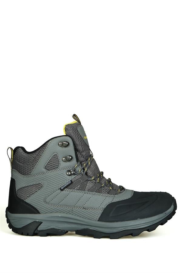 Waterproof Grey Outdoor Men's Boots