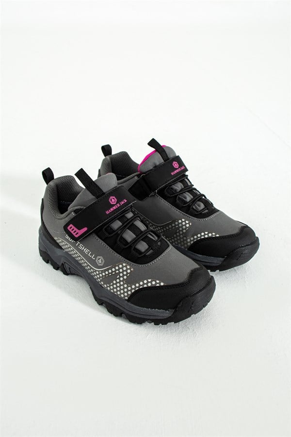 Lumpa Waterproof Grey Fushia Outdoor Children's Shoes