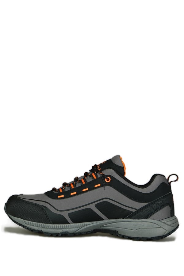 Waterproof Grey Orange Outdoor Men's Shoes
