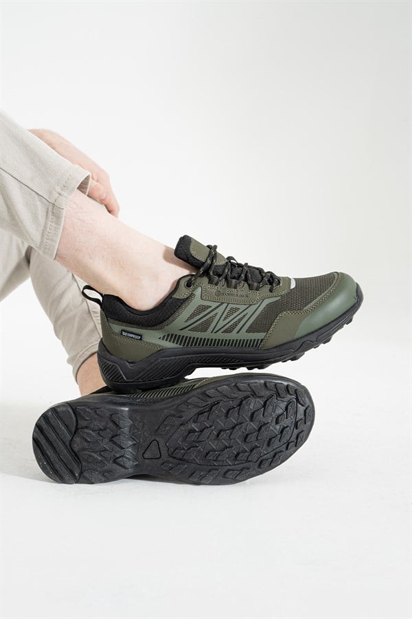 Bongo Outdoor Waterproof Khaki Men's Shoes