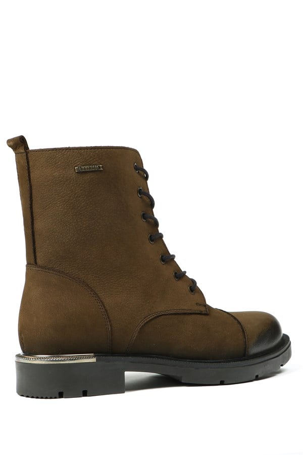 Genuine Leather Khaki Torje Outdoor Women's Boots