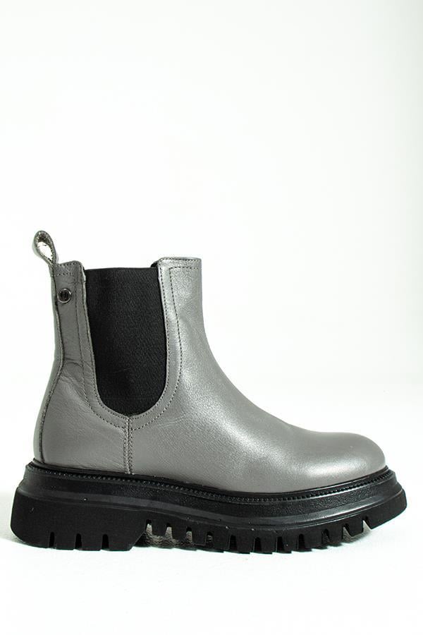 Diana Genuine Leather Grey Outdoor Women's Boots