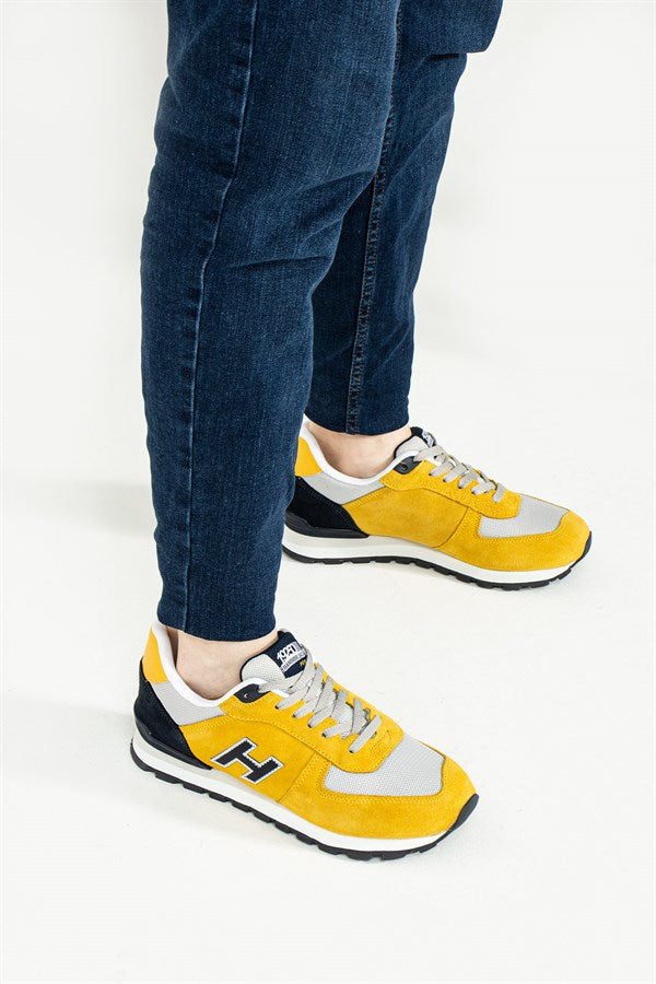 Peruvian Leather Hardal Lace Men's Sports Shoes