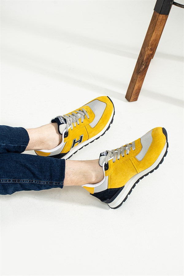Peruvian Leather Hardal Lace Men's Sports Shoes