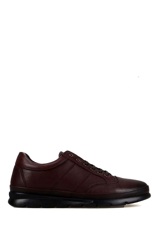 Real Leather Brown Men's Shoes