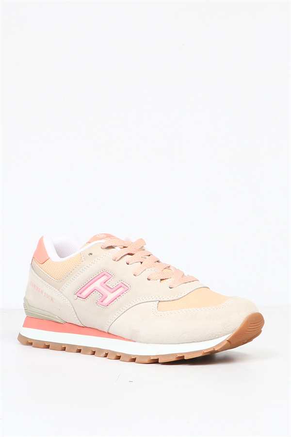 Chile Genuine Leather Lamb Coral Women's Athletic Shoes