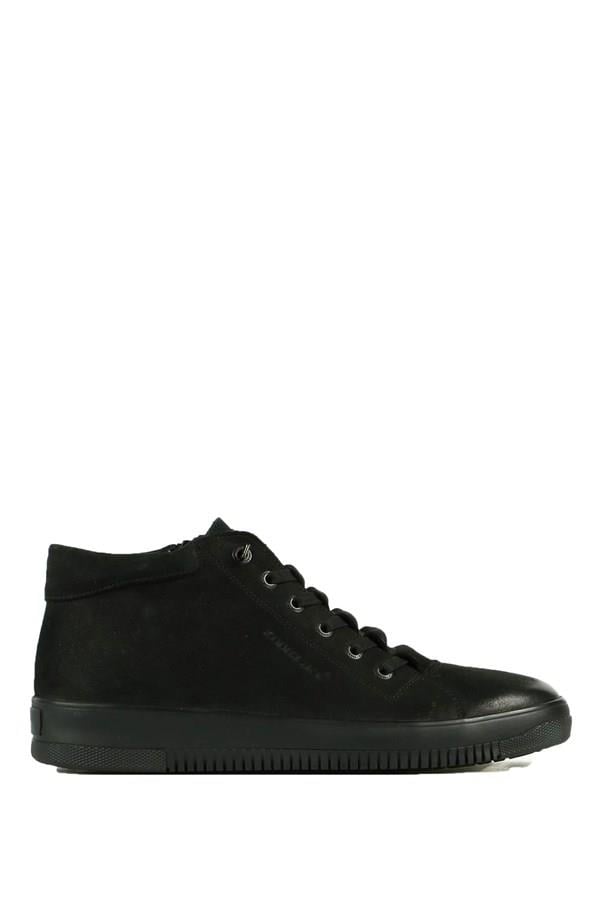 Genuine Leather Black Torje Outdoor Men's Boots