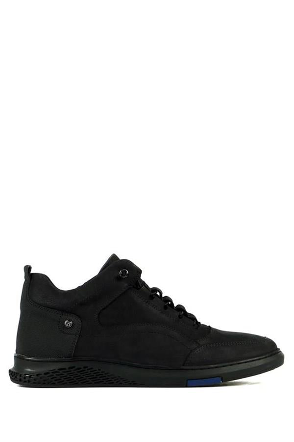 Macon Genuine Leather Black Men's Boots