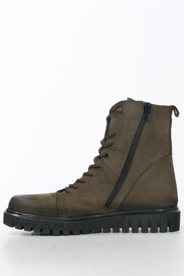 Genuine Leather Khaki Outdoor Women's Shoes