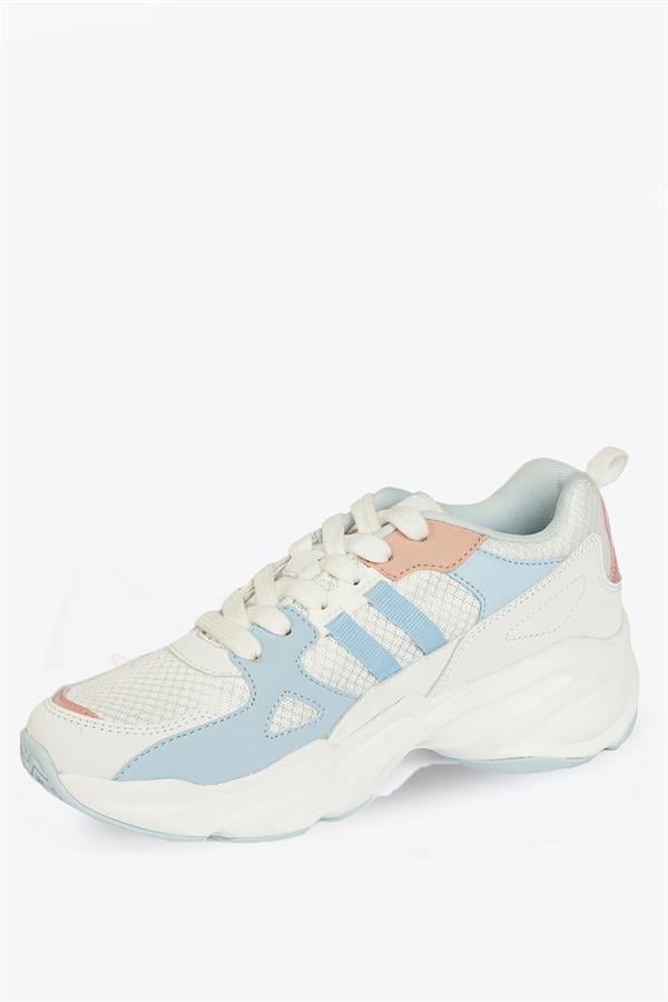 Rio White Blue Women's Sports Shoes